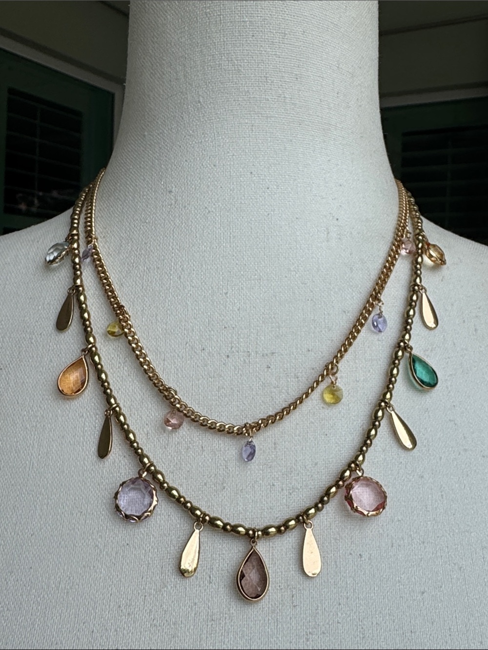 LOFT adjustable length statement necklace - NWOT